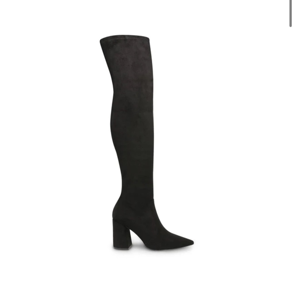 Steve Madden above the knees suede boot.